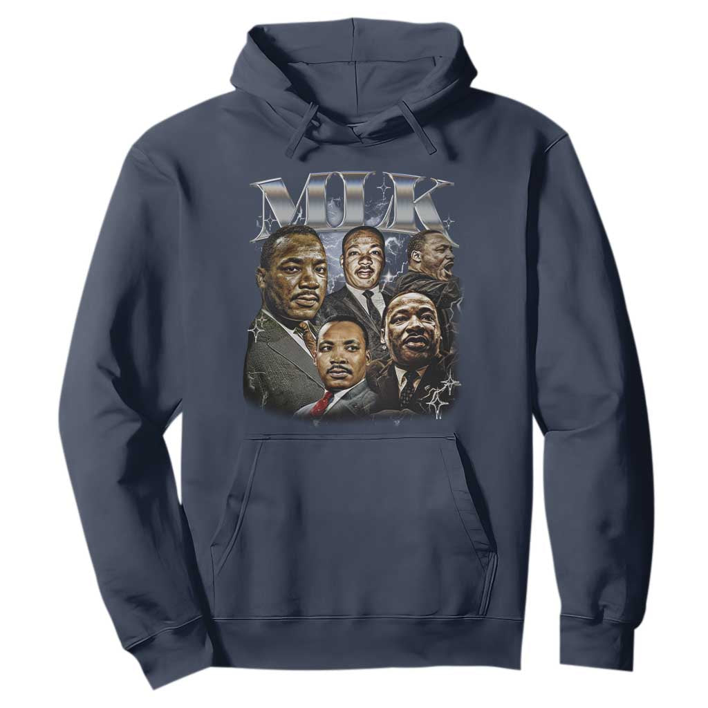Martin Luther King Hoodie Black History Month Pride MLK Bootleg Rap Tee