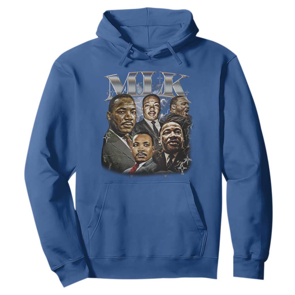Martin Luther King Hoodie Black History Month Pride MLK Bootleg Rap Tee