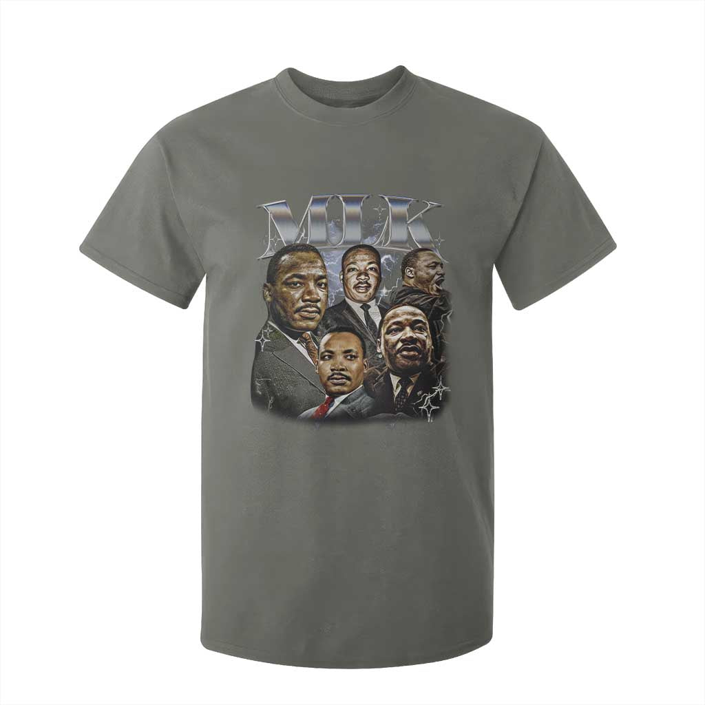 Martin Luther King T Shirt For Kid Black History Month Pride MLK Bootleg Rap Tee