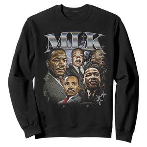Martin Luther King Sweatshirt Black History Month Pride MLK Bootleg Rap Tee