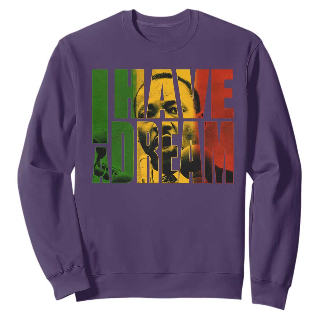 Martin Luther King Sweatshirt Black History Month MLK I Have A Dream