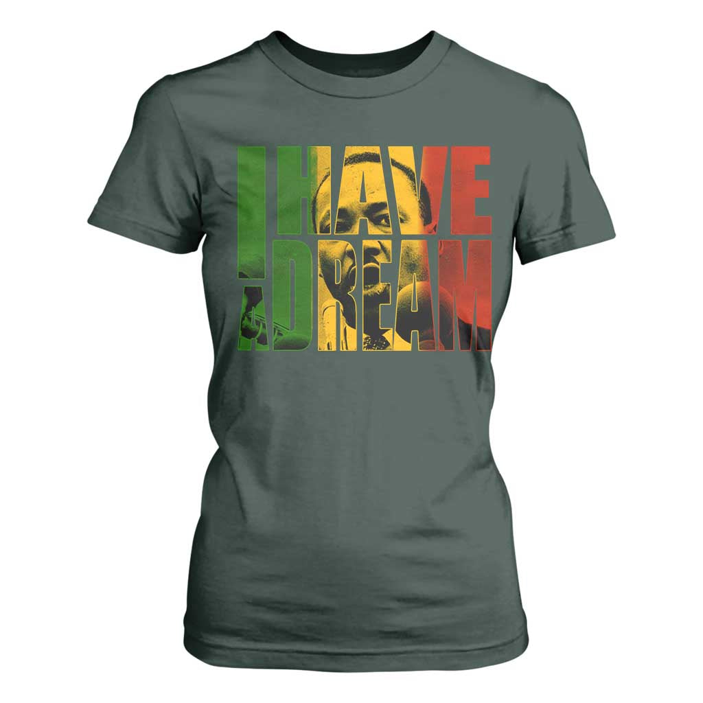 Martin Luther King T Shirt For Women Black History Month MLK I Have A Dream