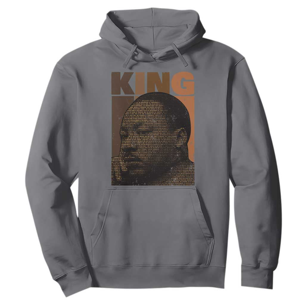 Martin Luther King Hoodie Melanin African American Black History Month MLK