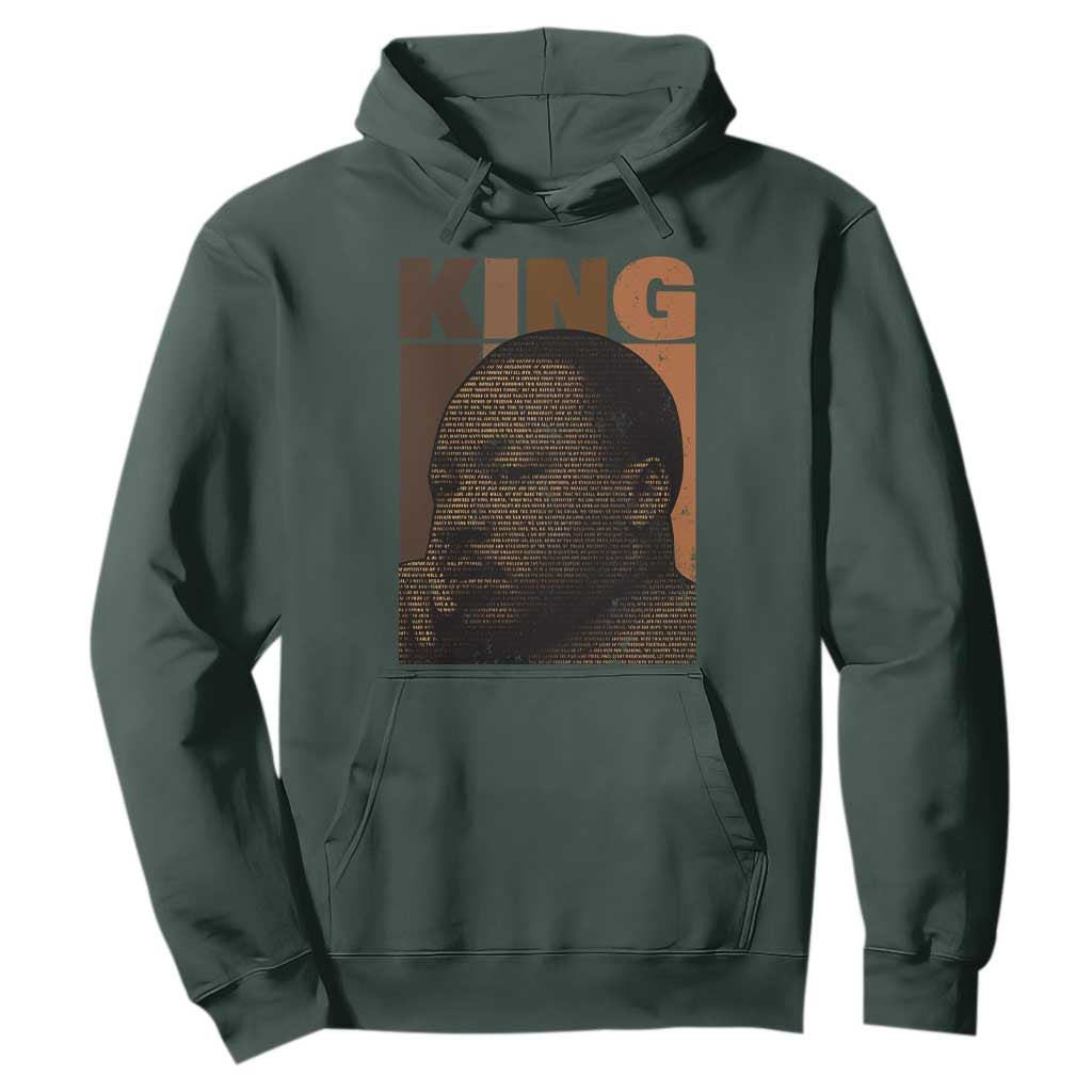 Martin Luther King Hoodie Melanin African American Black History Month MLK