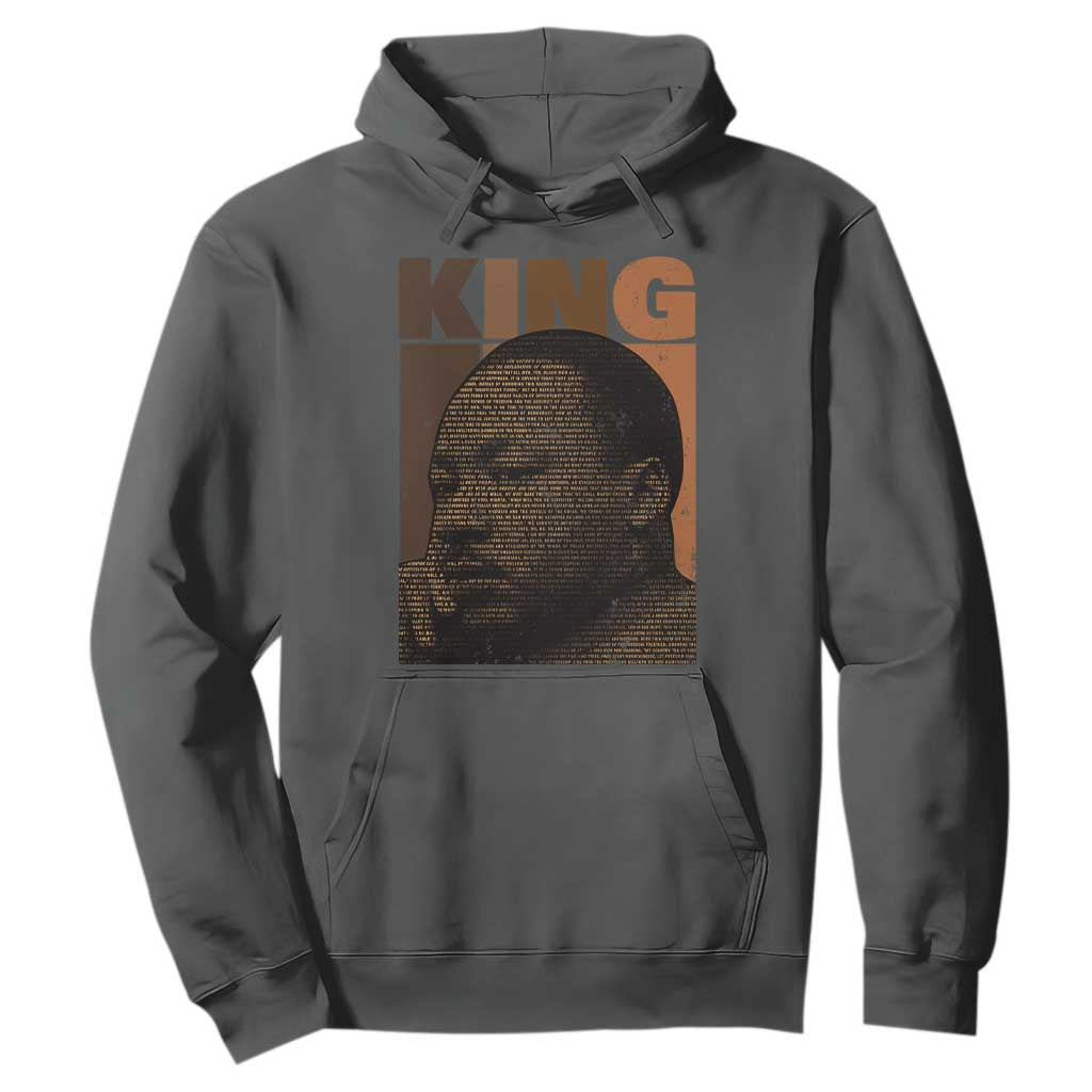 Martin Luther King Hoodie Melanin African American Black History Month MLK
