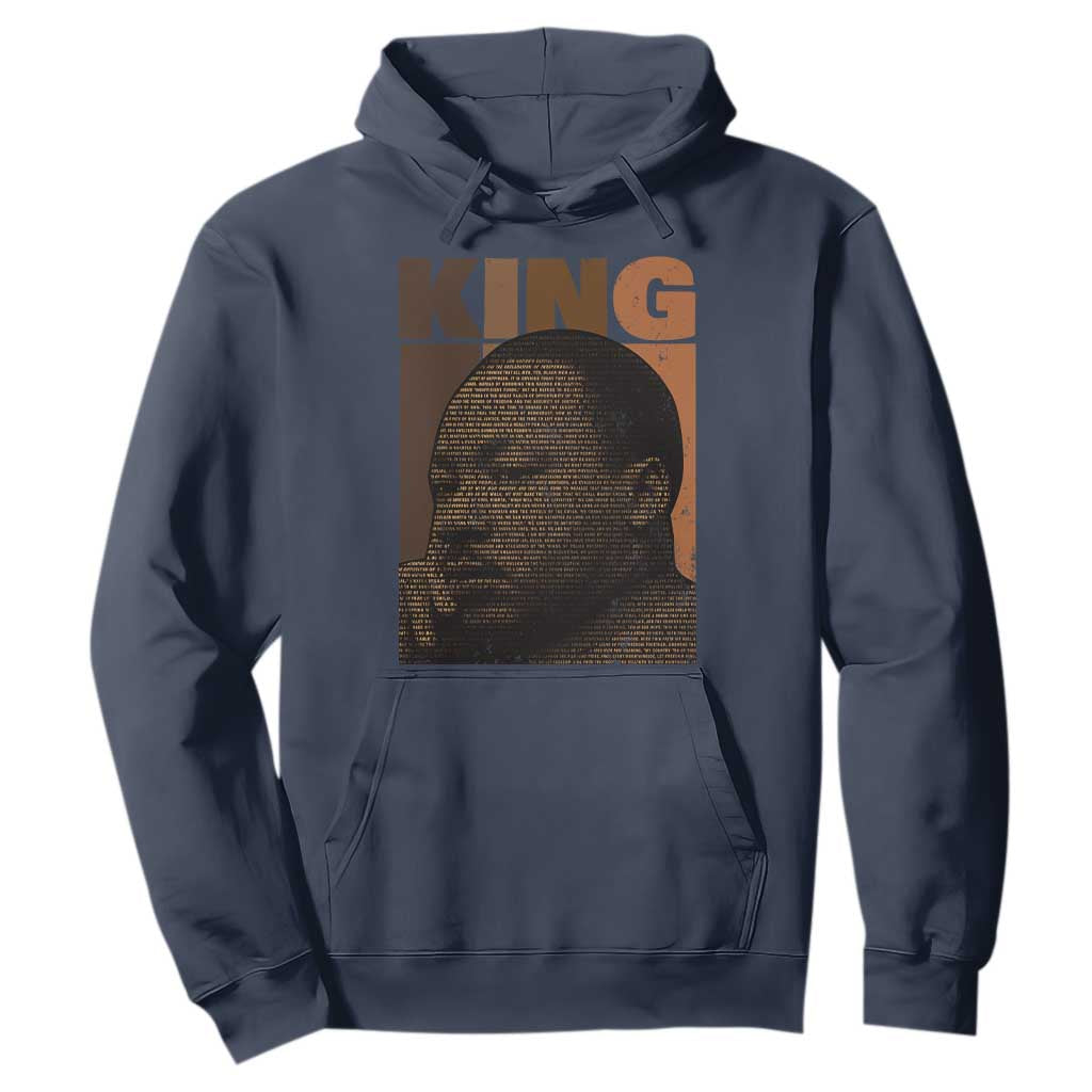 Martin Luther King Hoodie Melanin African American Black History Month MLK
