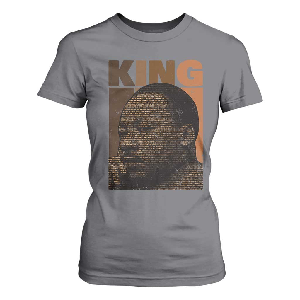 Martin Luther King T Shirt For Women Melanin African American Black History Month MLK