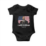 Martin Luther King Baby Onesie I Have A Dream Freedom Justice Equality MLK Day Black History Month - African Pride
