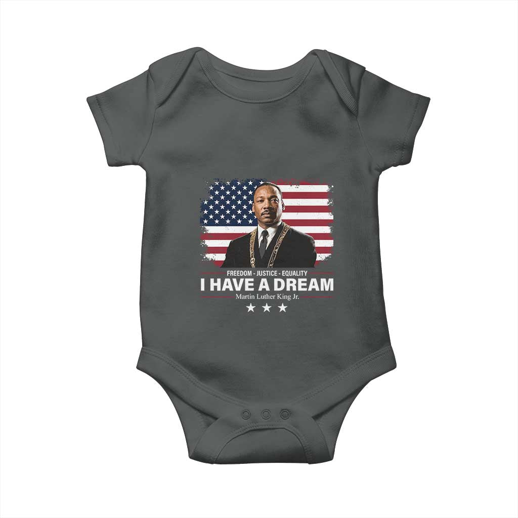 Martin Luther King Baby Onesie I Have A Dream Freedom Justice Equality MLK Day Black History Month - African Pride