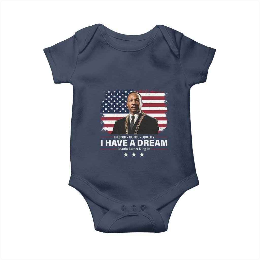Martin Luther King Baby Onesie I Have A Dream Freedom Justice Equality MLK Day Black History Month - African Pride