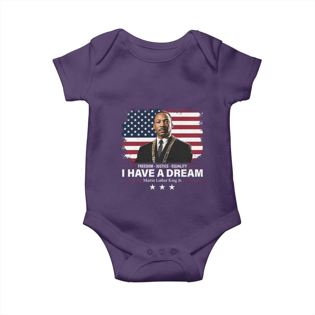 Martin Luther King Baby Onesie I Have A Dream Freedom Justice Equality MLK Day Black History Month - African Pride