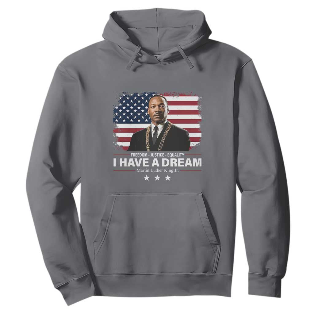 Martin Luther King Hoodie I Have A Dream Freedom Justice Equality MLK Day Black History Month - African Pride