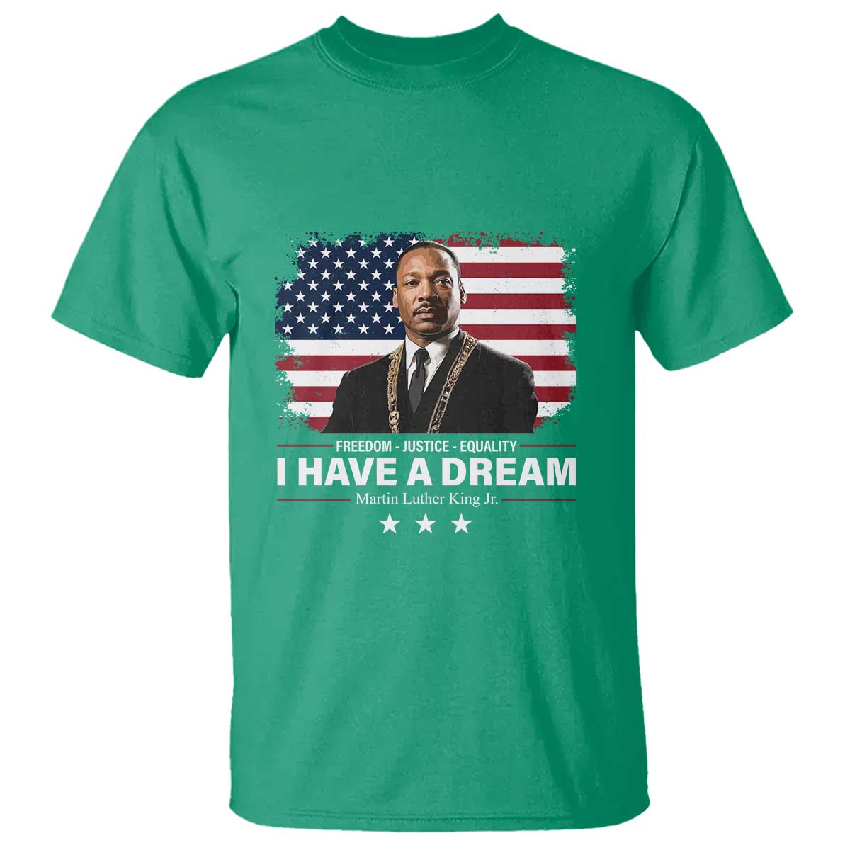 Martin Luther King T Shirt I Have A Dream Freedom Justice Equality MLK Day Black History Month - African Pride