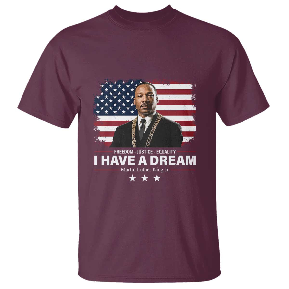 Martin Luther King T Shirt I Have A Dream Freedom Justice Equality MLK Day Black History Month - African Pride
