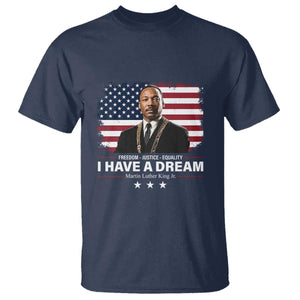 Martin Luther King T Shirt I Have A Dream Freedom Justice Equality MLK Day Black History Month - African Pride