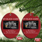 My Black Card Christmas Ornament African American Civil Rights Leaders Black History - African Pride