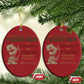 Martin Luther King Jr Christmas Ornament Live Together MLK Day Black History Month - African Pride