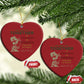 Martin Luther King Jr Christmas Ornament Live Together MLK Day Black History Month - African Pride