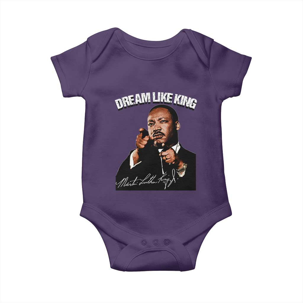 Martin Luther King Jr Baby Onesie Dream Like King MLK Day Black History Month - African Pride