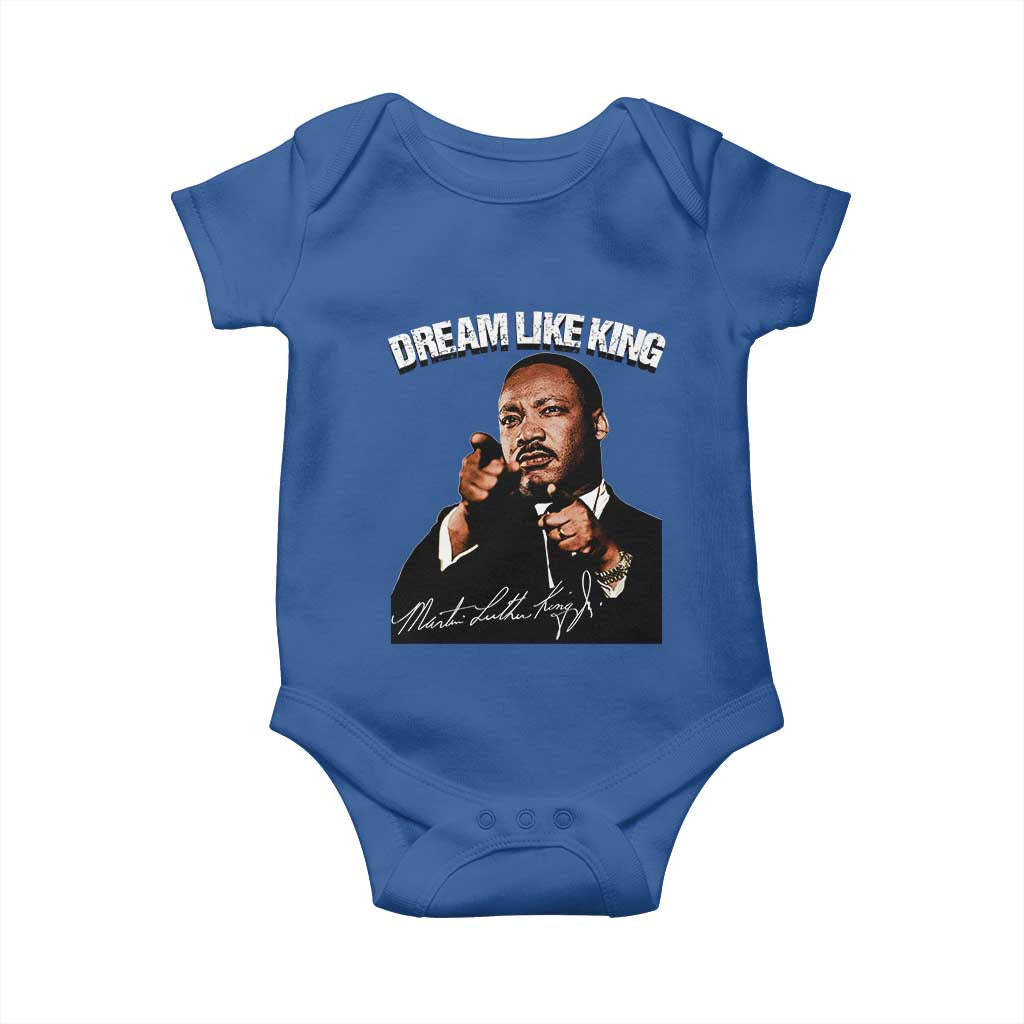 Martin Luther King Jr Baby Onesie Dream Like King MLK Day Black History Month - African Pride