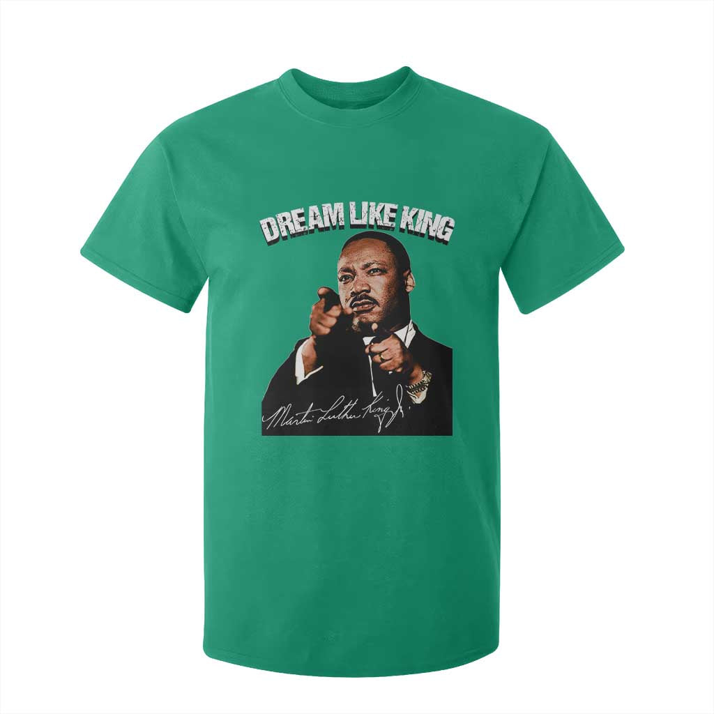 Martin Luther King Jr T Shirt For Kid Dream Like King MLK Day Black History Month - African Pride