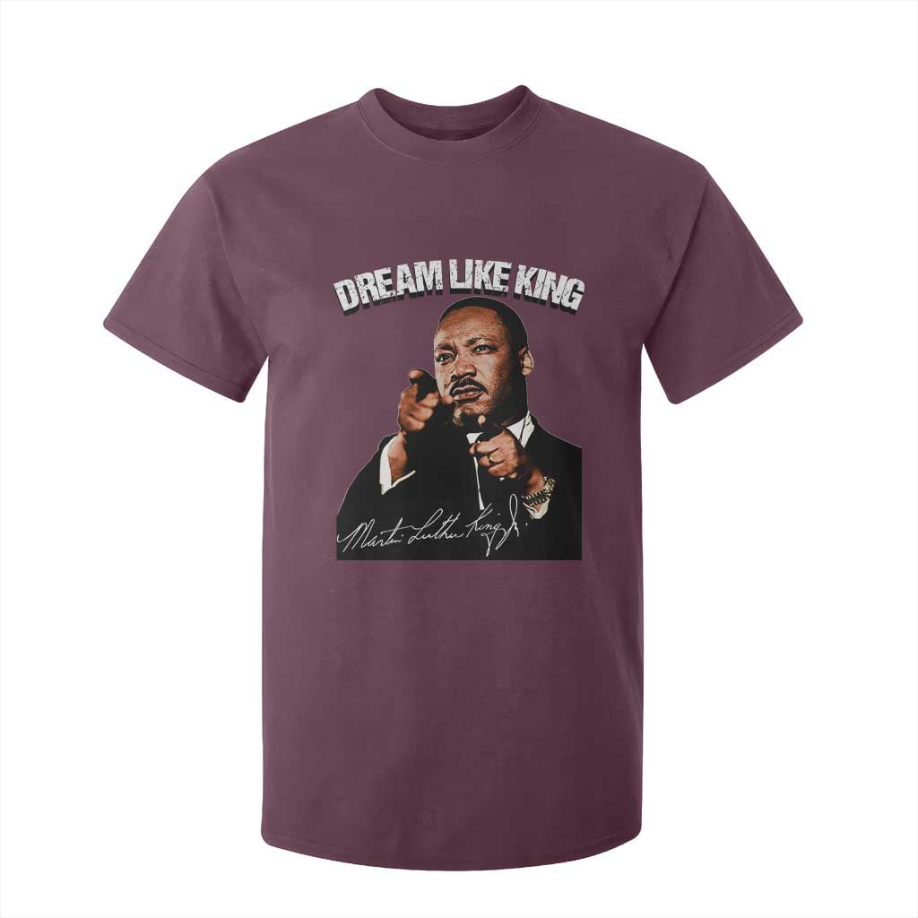 Martin Luther King Jr T Shirt For Kid Dream Like King MLK Day Black History Month - African Pride