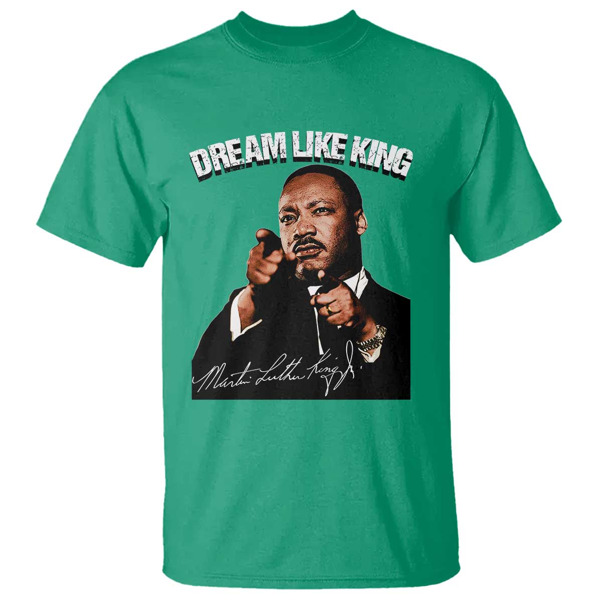 Martin Luther King Jr T Shirt Dream Like King MLK Day Black History Month - African Pride