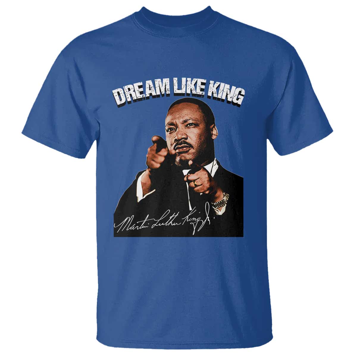 Martin Luther King Jr T Shirt Dream Like King MLK Day Black History Month - African Pride