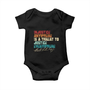 Martin Luther King Jr Baby Onesie Vintage Inspirational Quote MLK Day Black History Month - African Pride