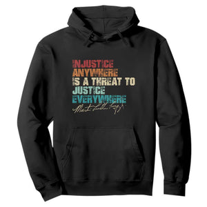 Martin Luther King Jr Hoodie Vintage Inspirational Quote MLK Day Black History Month - African Pride