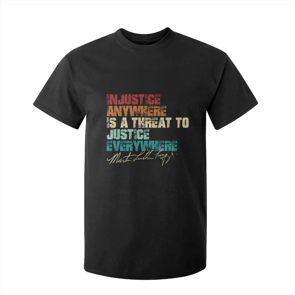 Martin Luther King Jr T Shirt For Kid Vintage Inspirational Quote MLK Day Black History Month - African Pride
