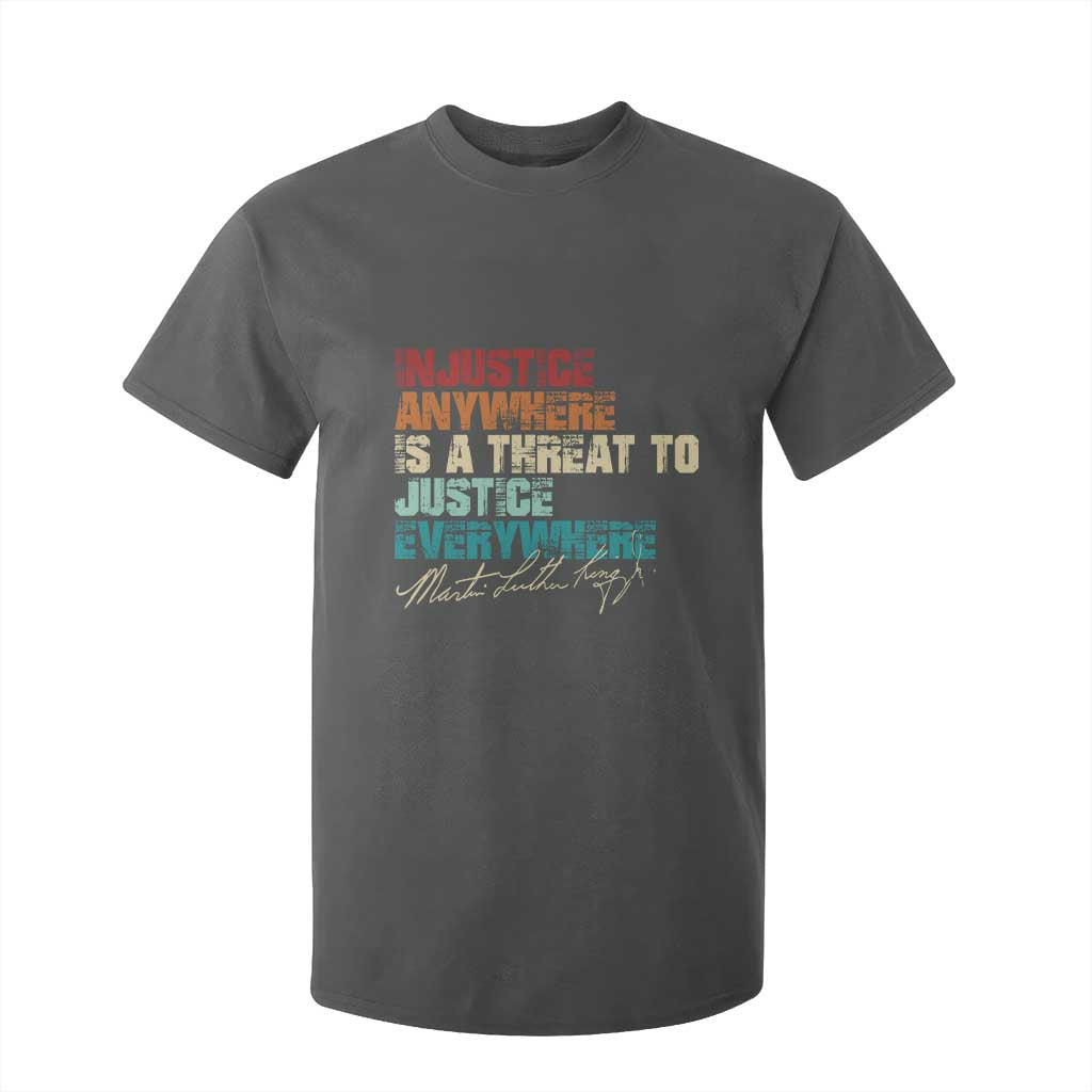 Martin Luther King Jr T Shirt For Kid Vintage Inspirational Quote MLK Day Black History Month - African Pride