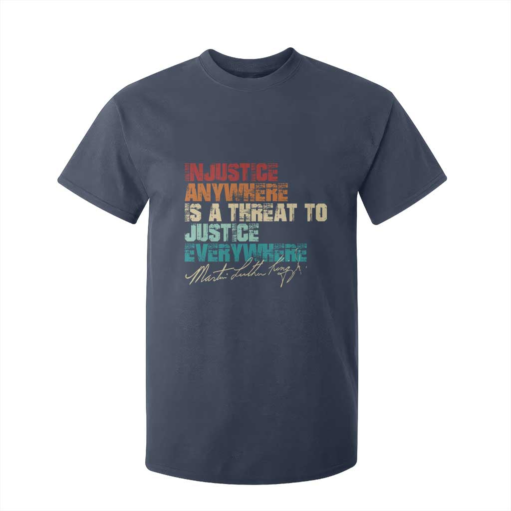 Martin Luther King Jr T Shirt For Kid Vintage Inspirational Quote MLK Day Black History Month - African Pride