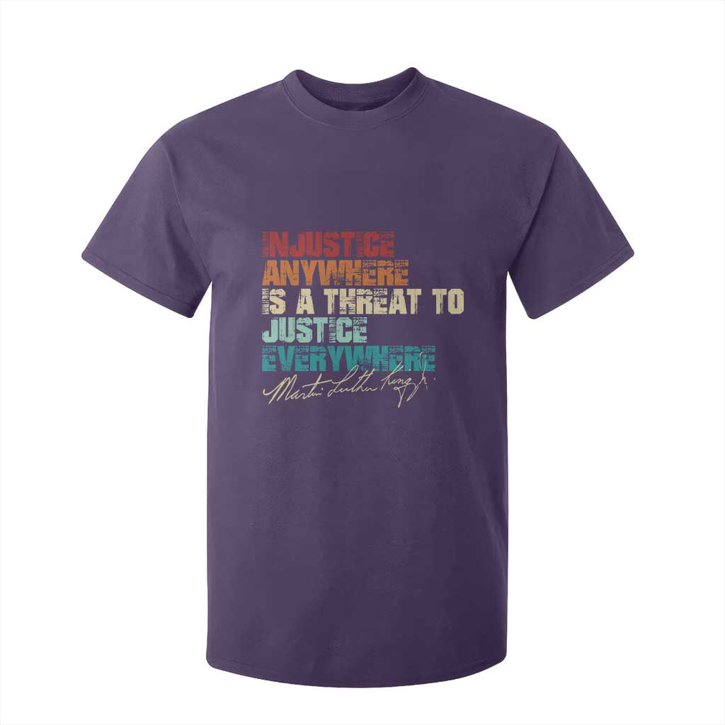 Martin Luther King Jr T Shirt For Kid Vintage Inspirational Quote MLK Day Black History Month - African Pride