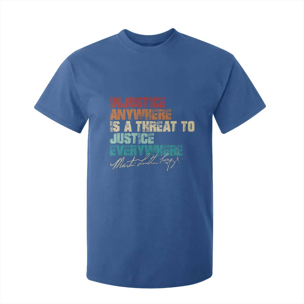 Martin Luther King Jr T Shirt For Kid Vintage Inspirational Quote MLK Day Black History Month - African Pride