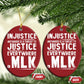 Martin Luther King Jr Christmas Ornament Inspirational Quote MLK Day Black History Month - African Pride