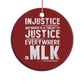 Martin Luther King Jr Christmas Ornament Inspirational Quote MLK Day Black History Month - African Pride