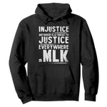 Martin Luther King Jr Hoodie Inspirational Quote MLK Day Black History Month - African Pride