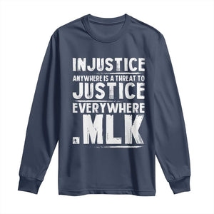 Martin Luther King Jr Long Sleeve Shirt Inspirational Quote MLK Day Black History Month - African Pride