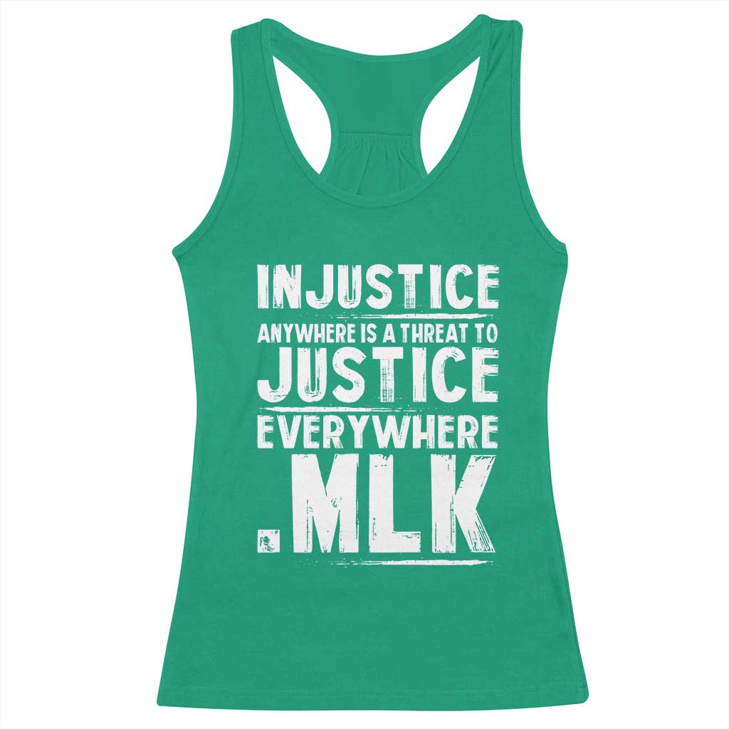 Martin Luther King Jr Racerback Tank Top Inspirational Quote MLK Day Black History Month - African Pride