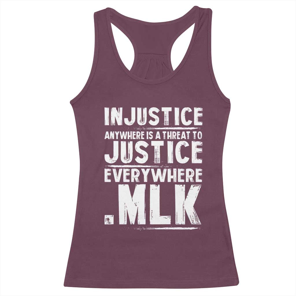 Martin Luther King Jr Racerback Tank Top Inspirational Quote MLK Day Black History Month - African Pride