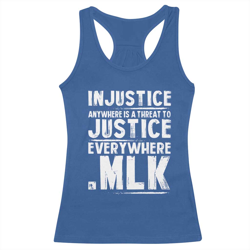 Martin Luther King Jr Racerback Tank Top Inspirational Quote MLK Day Black History Month - African Pride