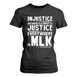 Martin Luther King Jr T Shirt For Women Inspirational Quote MLK Day Black History Month - African Pride