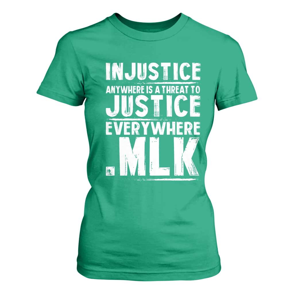 Martin Luther King Jr T Shirt For Women Inspirational Quote MLK Day Black History Month - African Pride