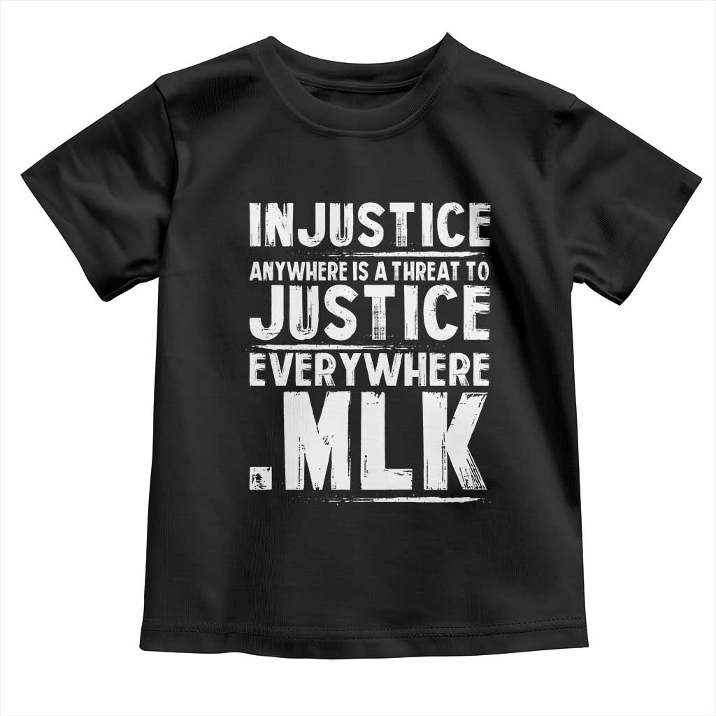 Martin Luther King Jr Toddler T Shirt Inspirational Quote MLK Day Black History Month - African Pride