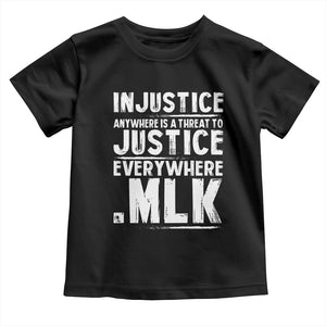 Martin Luther King Jr Toddler T Shirt Inspirational Quote MLK Day Black History Month - African Pride