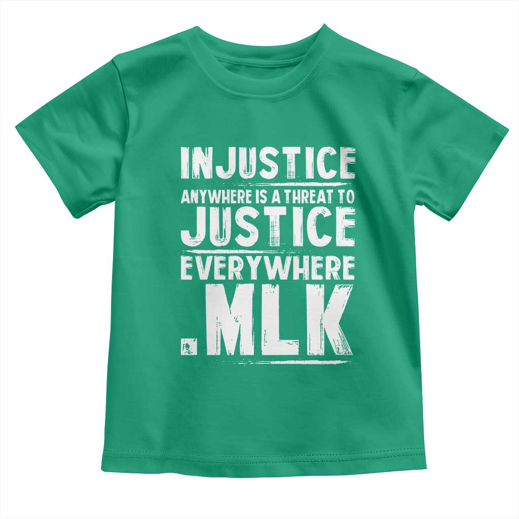 Martin Luther King Jr Toddler T Shirt Inspirational Quote MLK Day Black History Month - African Pride