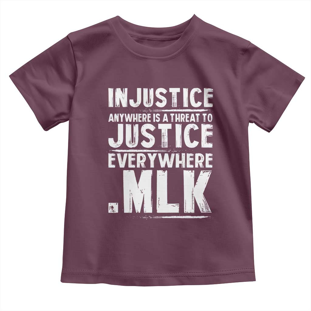Martin Luther King Jr Toddler T Shirt Inspirational Quote MLK Day Black History Month - African Pride