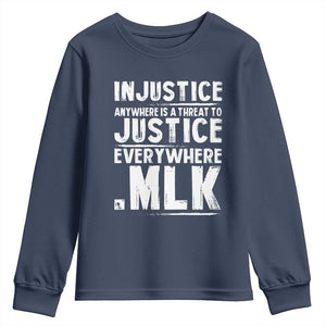 Martin Luther King Jr Youth Sweatshirt Inspirational Quote MLK Day Black History Month - African Pride