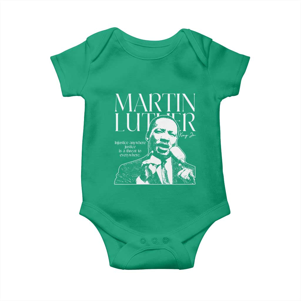 Martin Luther King Jr Baby Onesie MLK Day Black History Month Inspirational Quote - African Pride